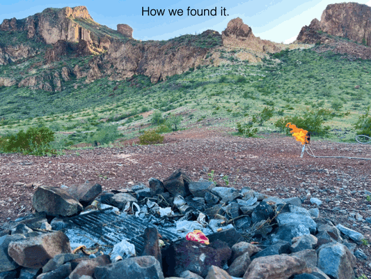 The Ultimate Leave No Trace Camping Campfire