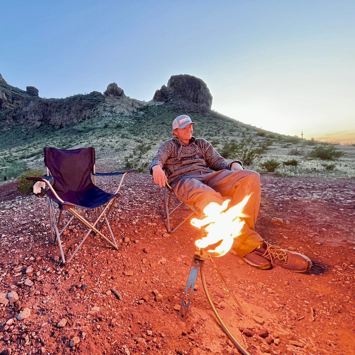 Tripod Torch - Portable Propane Fire Pit
