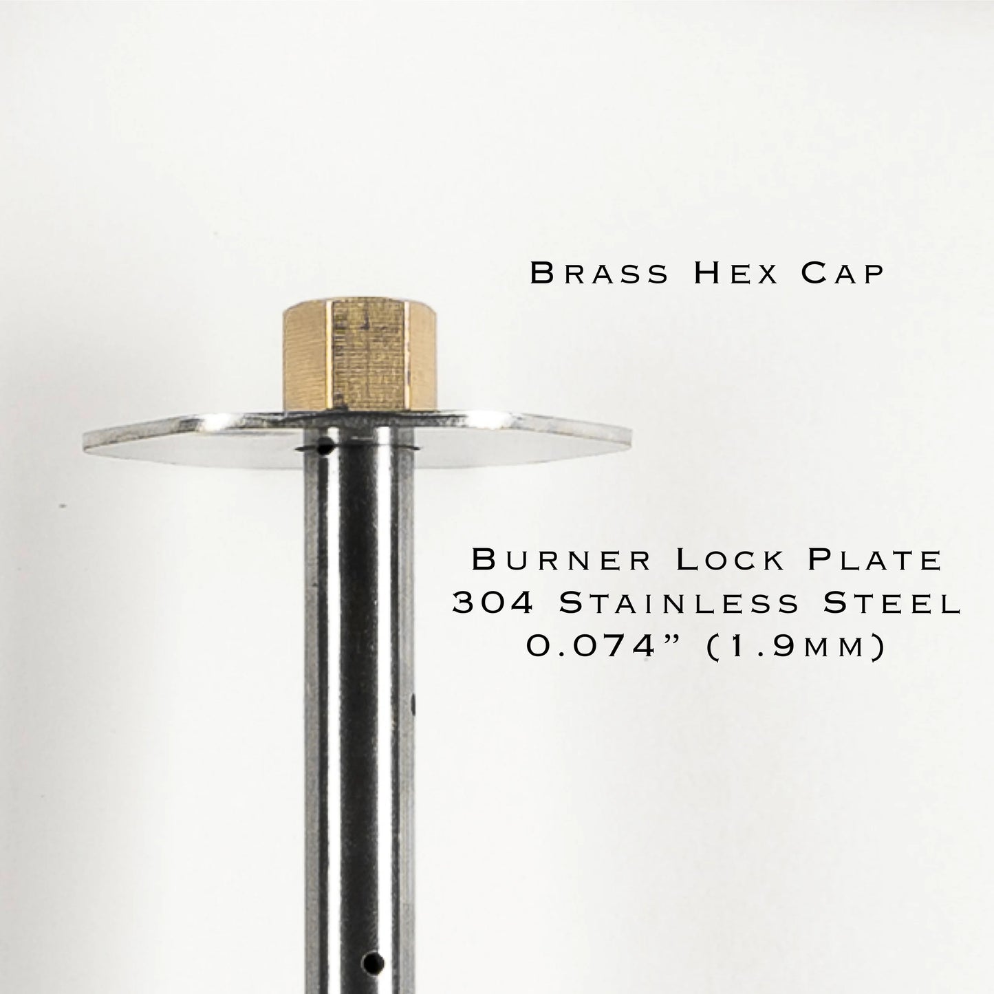 Burner, Base & Lock Plate