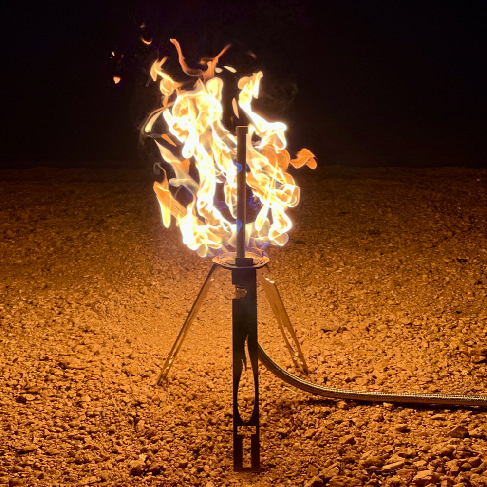 Tripod Torch - Portable Propane Fire Pit